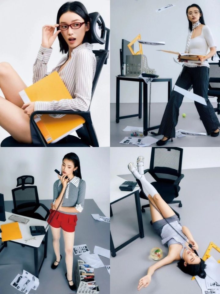 014 – Phong cách nữ thư ký công sở vui nhộn
